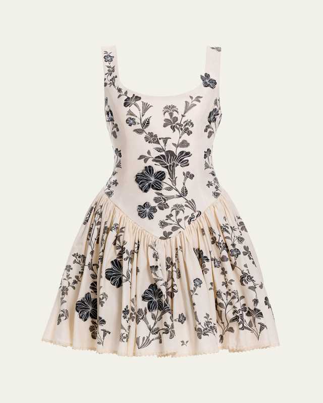 Pluma Guayacan Mini Dress